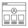 web application development wireframe